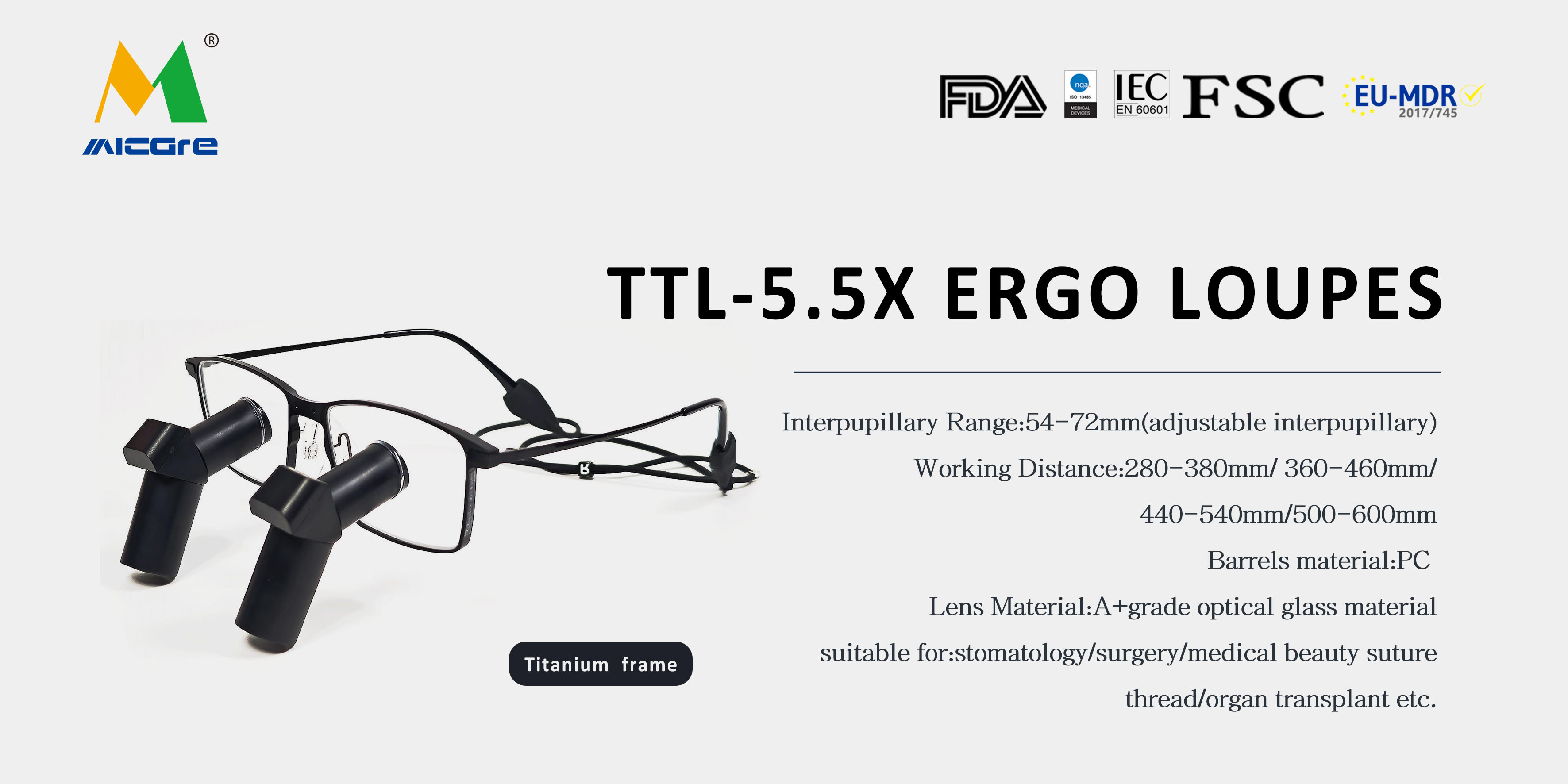 放大镜  TTL-5.5x